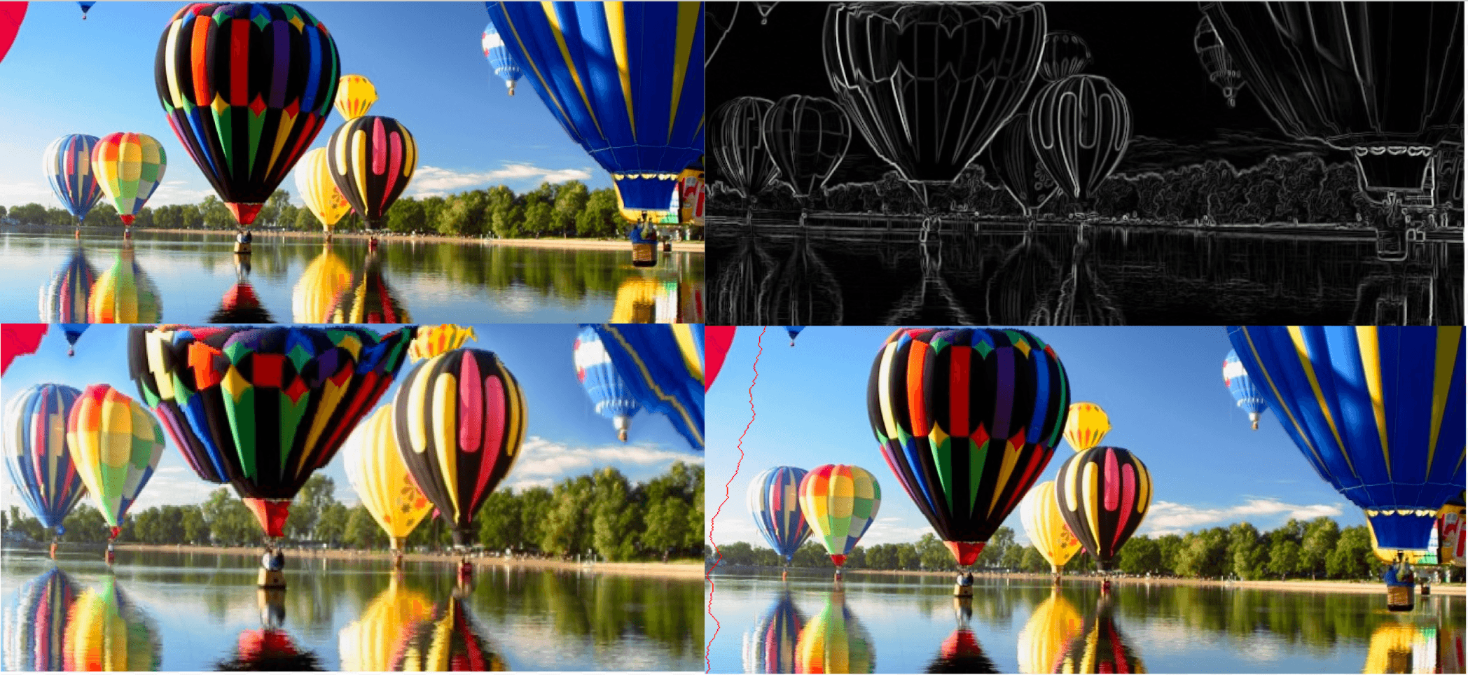 Project I worked on: Seam Carver